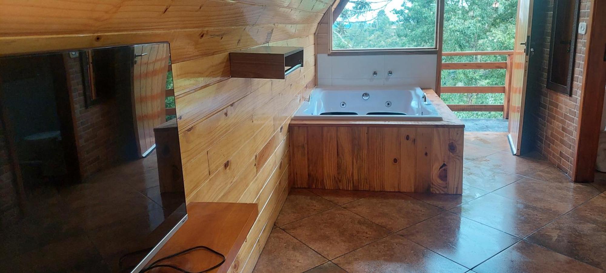 Hotel Chale Com Hidromassagem Da Vick à Campos do Jordão Extérieur photo